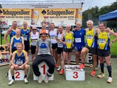 ARAC-ers MAS 60+ lopen 4x800m in Turnhout
