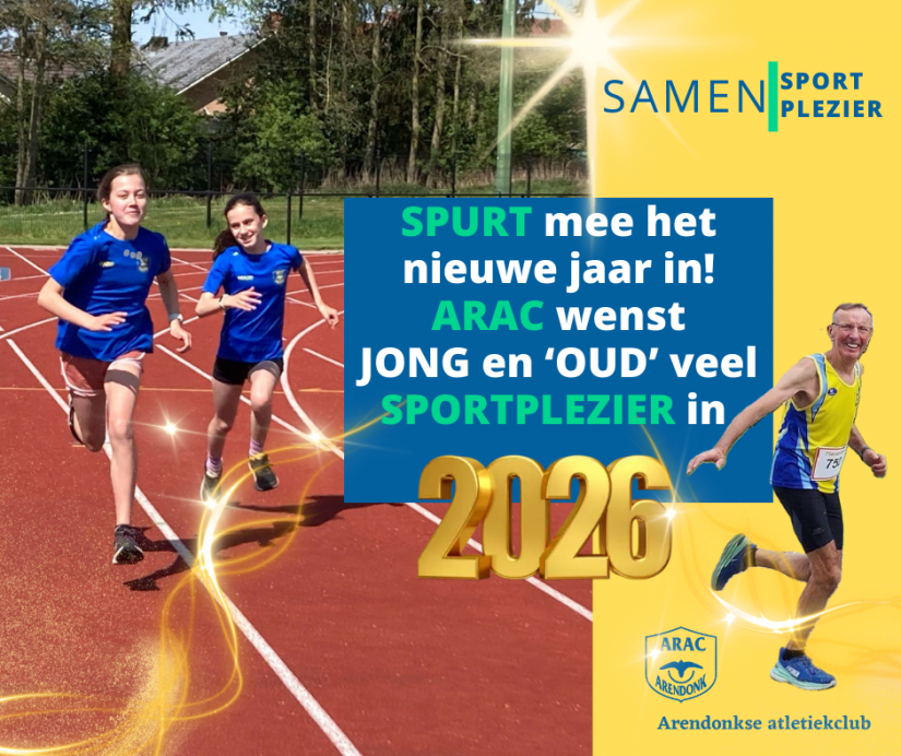 Spurt met ons mee naar 2026!