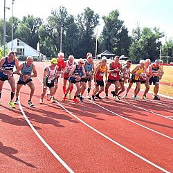 KVV 5.000 m, Eddy Oomen kampioen MAS +70: afbeelding 2