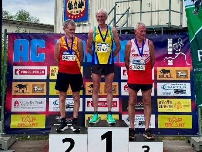 KVV 5.000 m, Eddy Oomen kampioen MAS +70: afbeelding